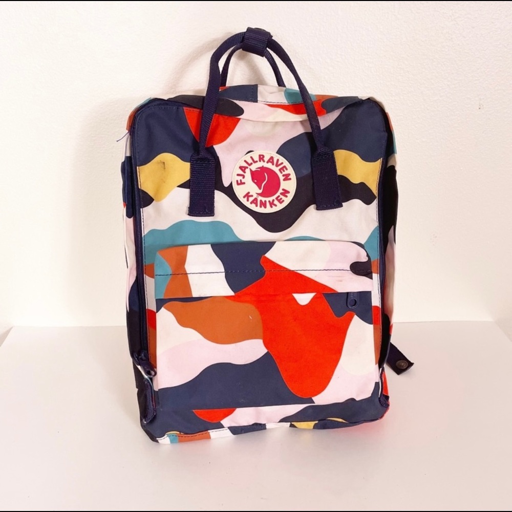 Used fjallraven kanken summer standard size RARE Art Print.